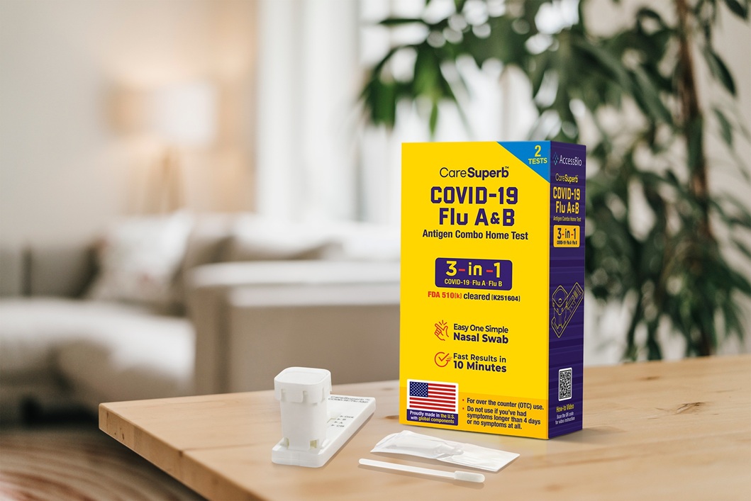 CareSuperb COVID-19 & Flu A&B Combo Home Test